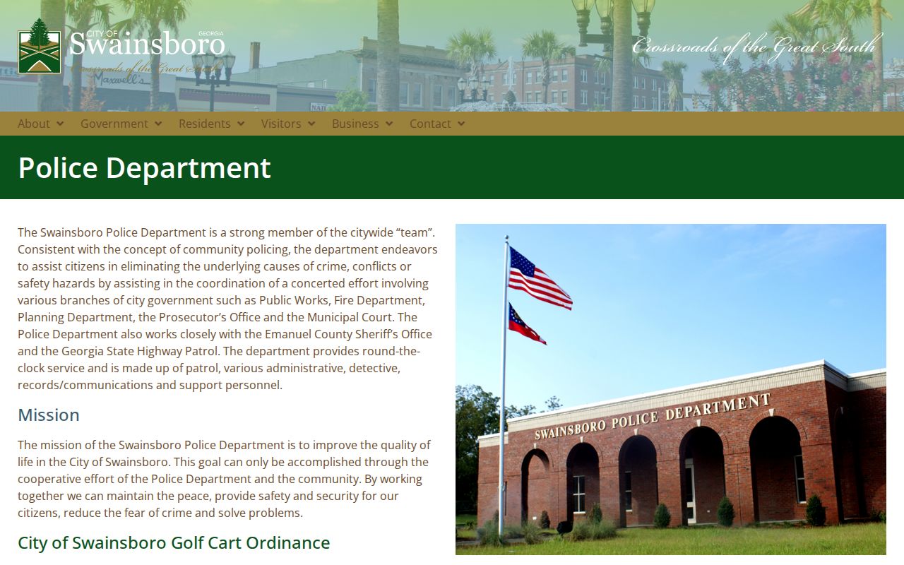 Emanuel County arrest warrant police and court relationship